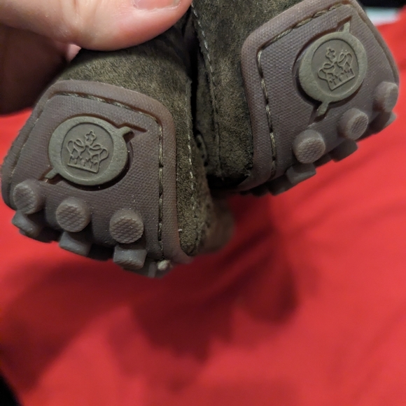 Born Malena Suede Driving Loafer - olive green color - Picture 3 of 5